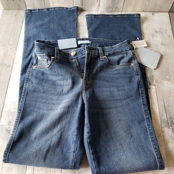 NWT - 7 For All Mankind - B(air) Kimmie Bootcut in Duchess – Size 28 - Picture 4 of 5